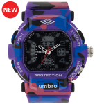 Umbro-040-3 Purple Camouflaged Rubber